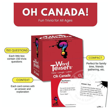 Word Teasers Large - Oh Canada