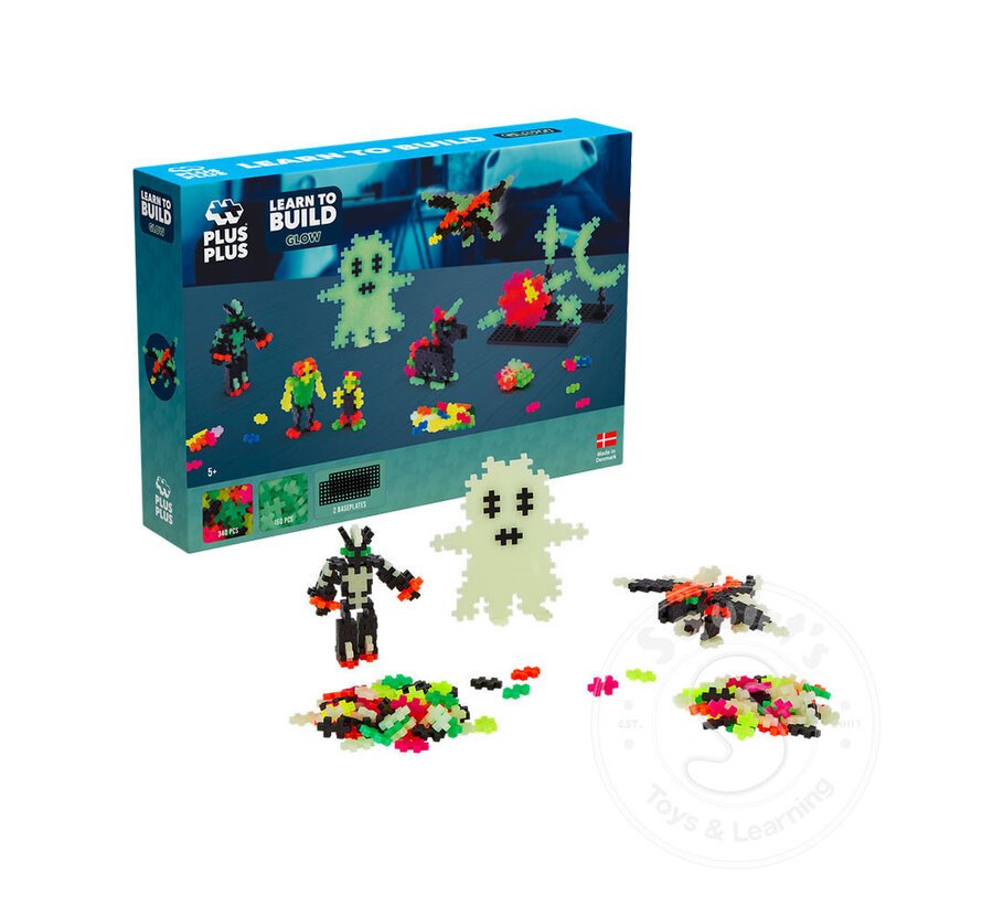 Plus-Plus: Learn To Build Glow - 500 pcs