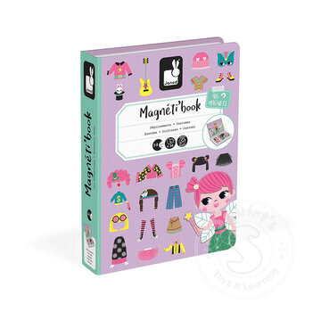 Janod Magnetic Book - Girl Costumes