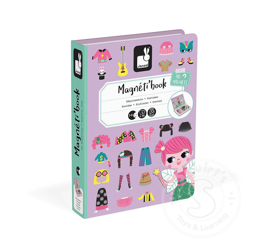 Magnetic Book - Girl Costumes