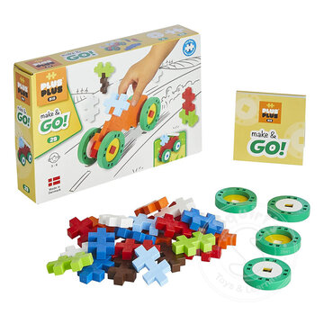 Plus-Plus: Big - Make & Go 46pcs