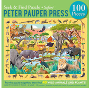 Safari Seek & Find 100-Piece Jigsaw Puzzle