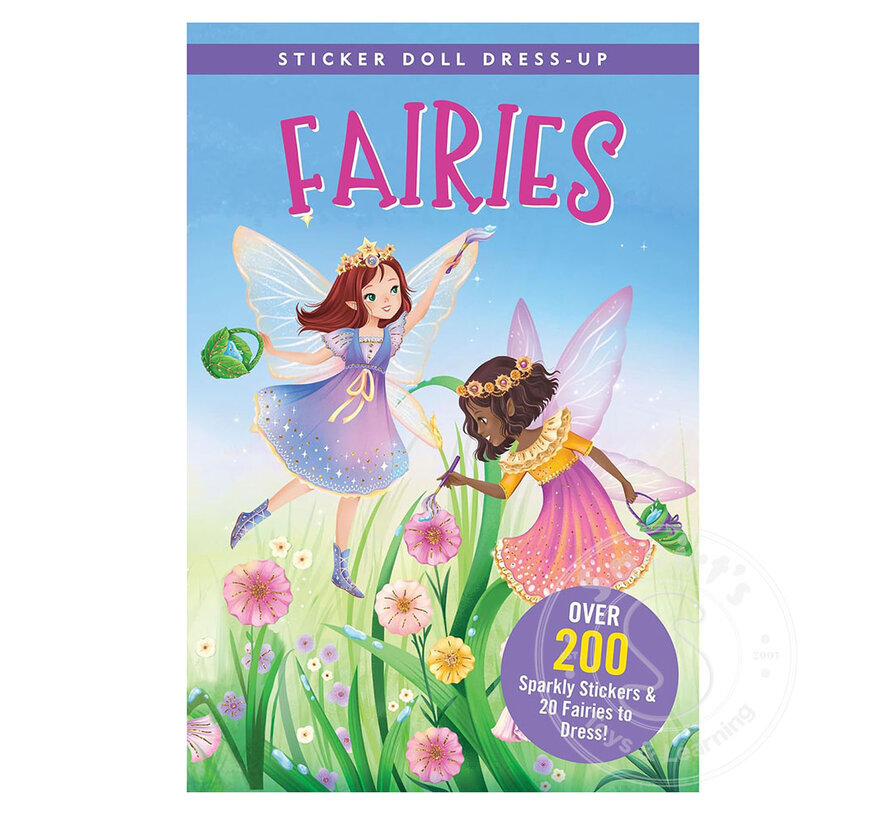 Sticker Doll Dress-Up Book - Fairies