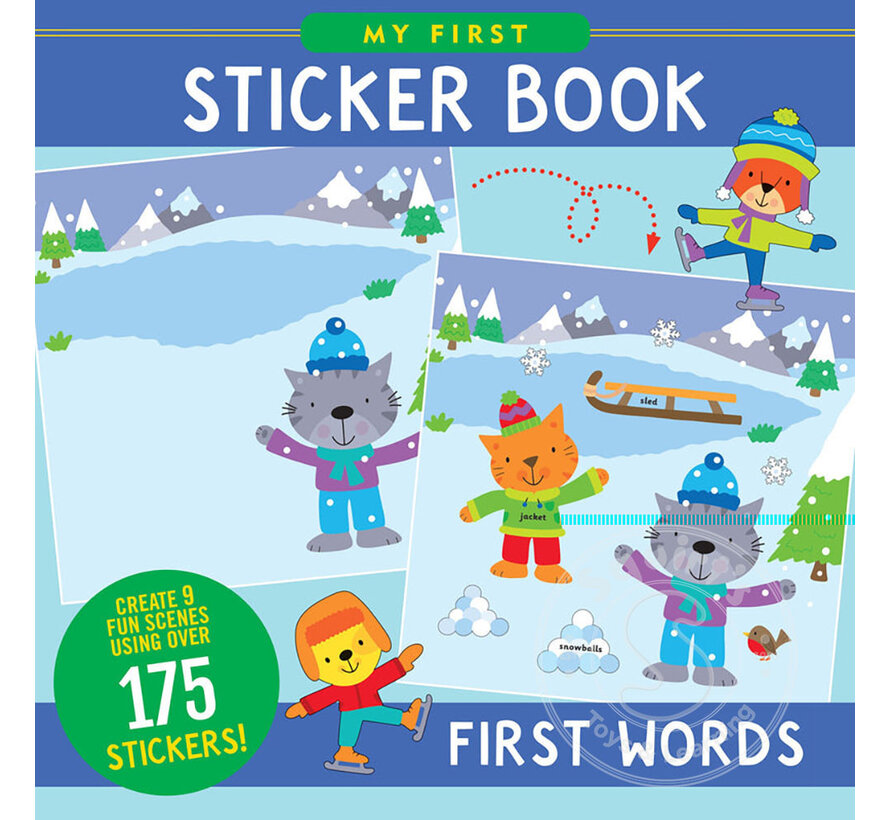 My First Sticker Book - First Words