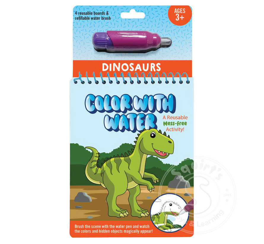 Color with Water - Dinosaurs