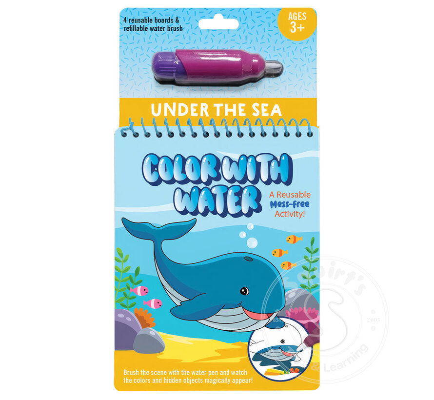 Color with Water - Under the Sea