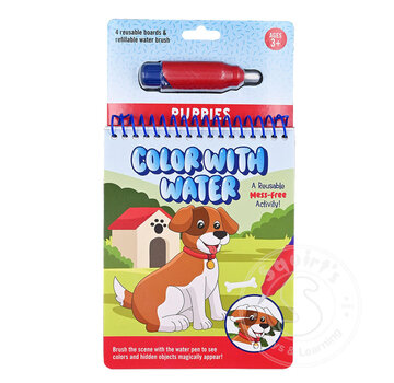 Color with Water - Puppies