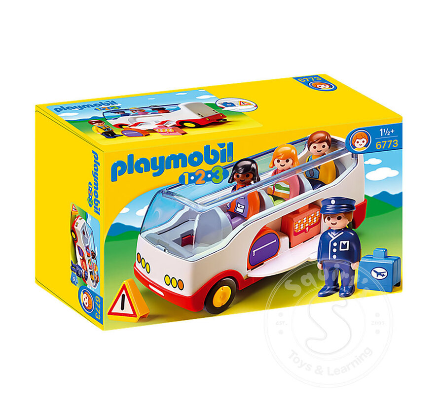 Final Sale: Playmobil 123 Airport Shuttle Bus