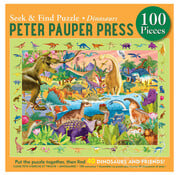 Dinosaurs Seek & Find 100-Piece Jigsaw Puzzle