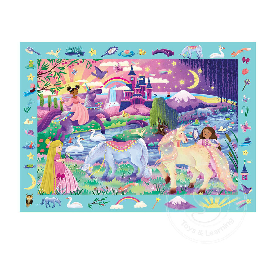 Unicorns Seek & Find 100-Piece Jigsaw Puzzle