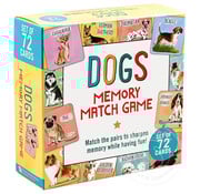 Dogs Memory Match Game (Set of 72 cards)