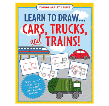 Learn To Draw . . . Cars, Trucks & Trains!
