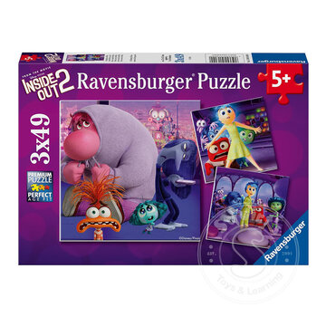 Ravensburger Ravensburger Disney Inside Out 2 Puzzle 3 x 49pcs