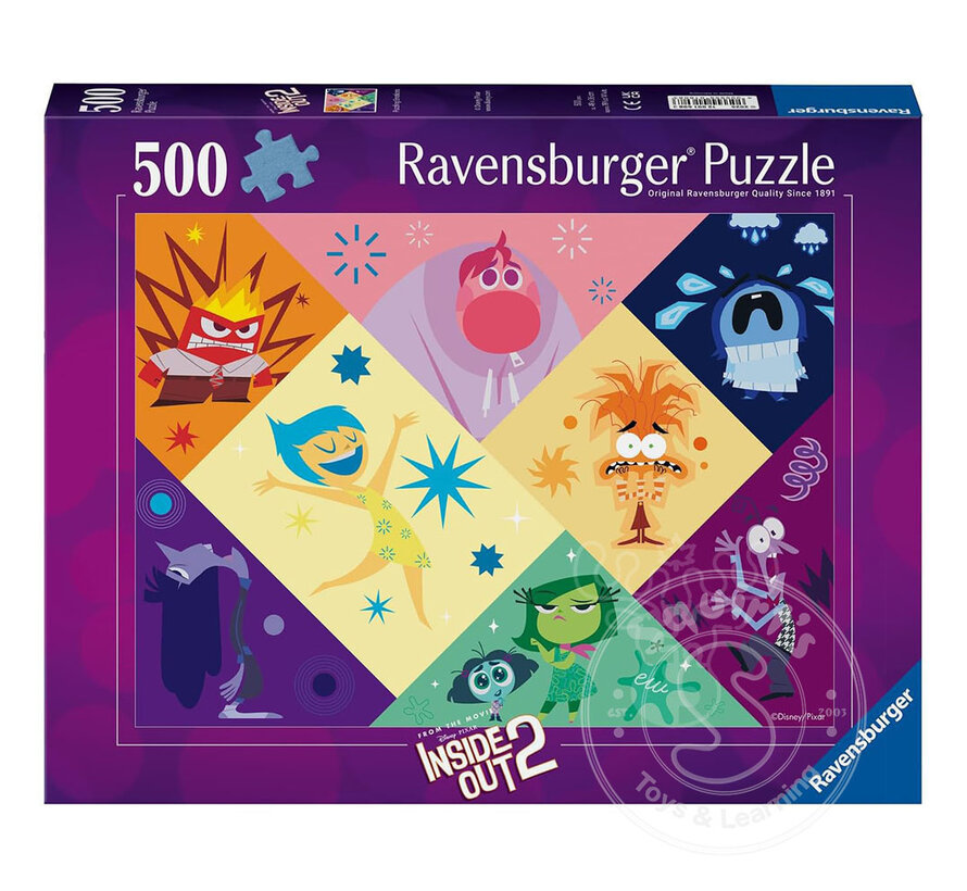 Ravensburger Disney Inside Out 2 Puzzle 500pcs