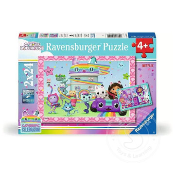 Ravensburger Ravensburger Gabby’s Dollhouse Puzzle 2 x 24pcs