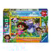 Ravensburger Ravensburger Dora the Explorer Puzzle 2 x 12pcs
