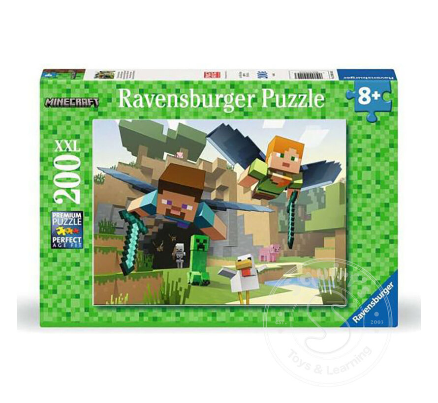 Ravensburger Minecraft Adventures Puzzle 200pcs XXL
