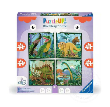 Ravensburger Ravensburger Puzzle Up Dinosaurs 25/36/42/56 Pc Puzzles