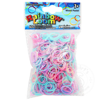 Rainbow Loom Rainbow Loom® Refill Bands -Pastel