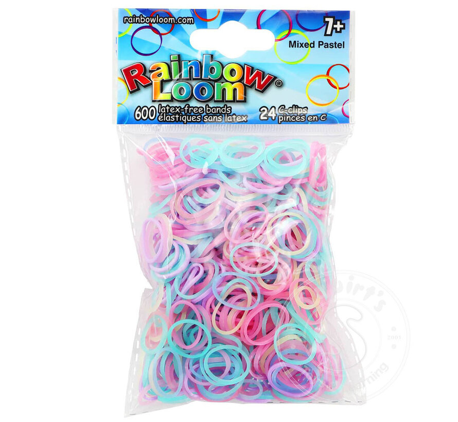 Rainbow Loom® Refill Bands -Pastel