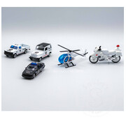 Welly Police - 5 Piece City Team Gift Set