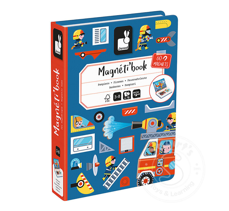 Magnetic Book - Firefighter