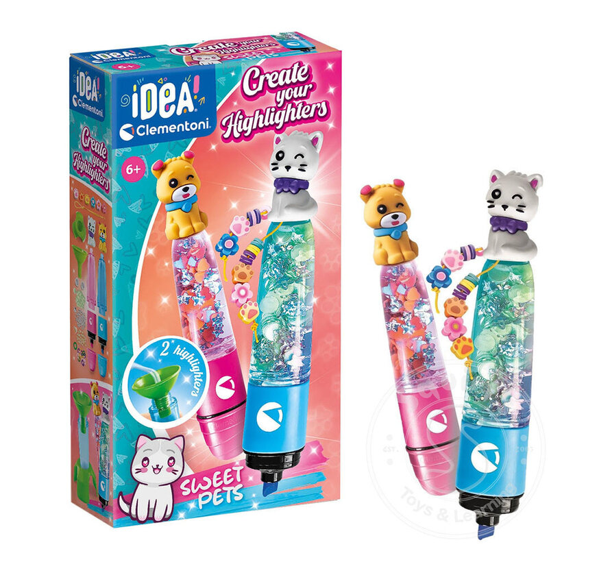Idea: Create Your Highlighters - Sweet Pets