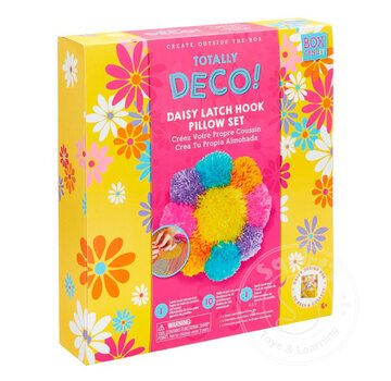 Box Candiy Totally Deco : Daisy Pillow Art Set