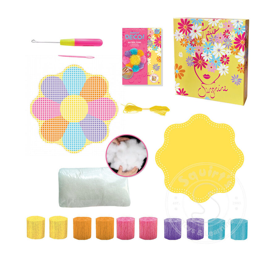 Totally Deco : Daisy Pillow Art Set