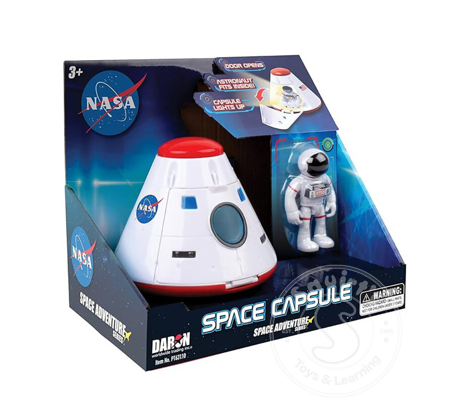 Space Adventure Space Capsule w/lights