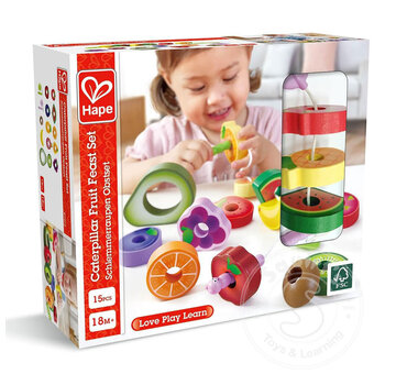 Hape Hape Caterpillar Fruit Feast Set