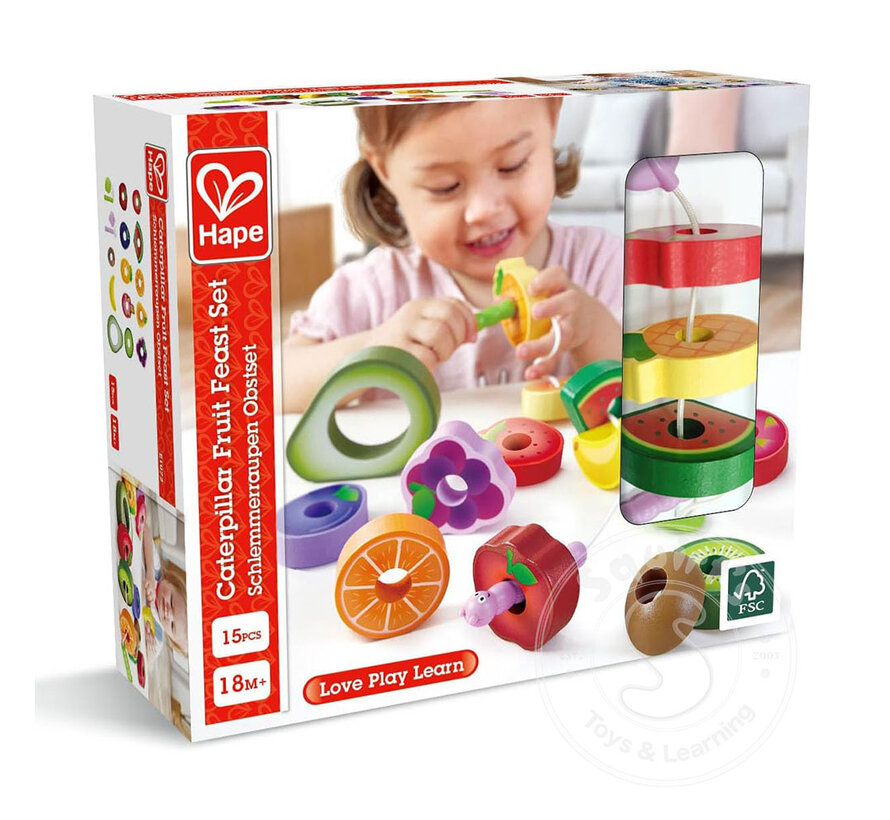 Hape Caterpillar Fruit Feast Set