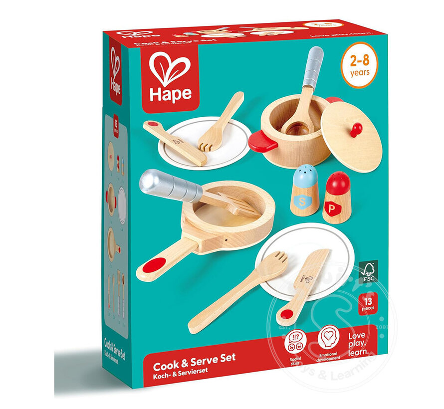 Hape Cook & Serve Set
