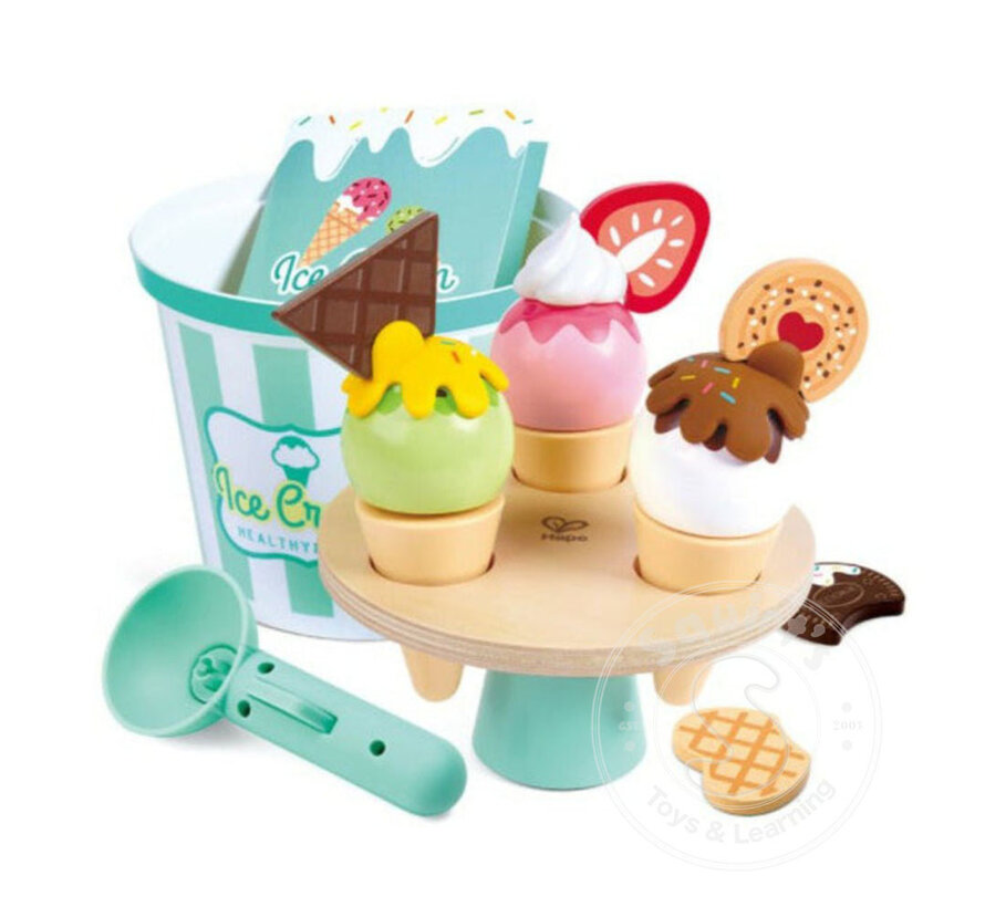 Hape Scoop & Serve Ice Cream Set