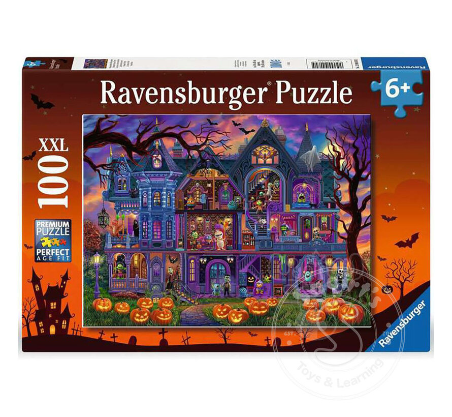 Ravensburger Monster House Party Puzzle 100pcs XXL