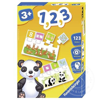 Ravensburger 1,2,3  (compter en  francais) - retired