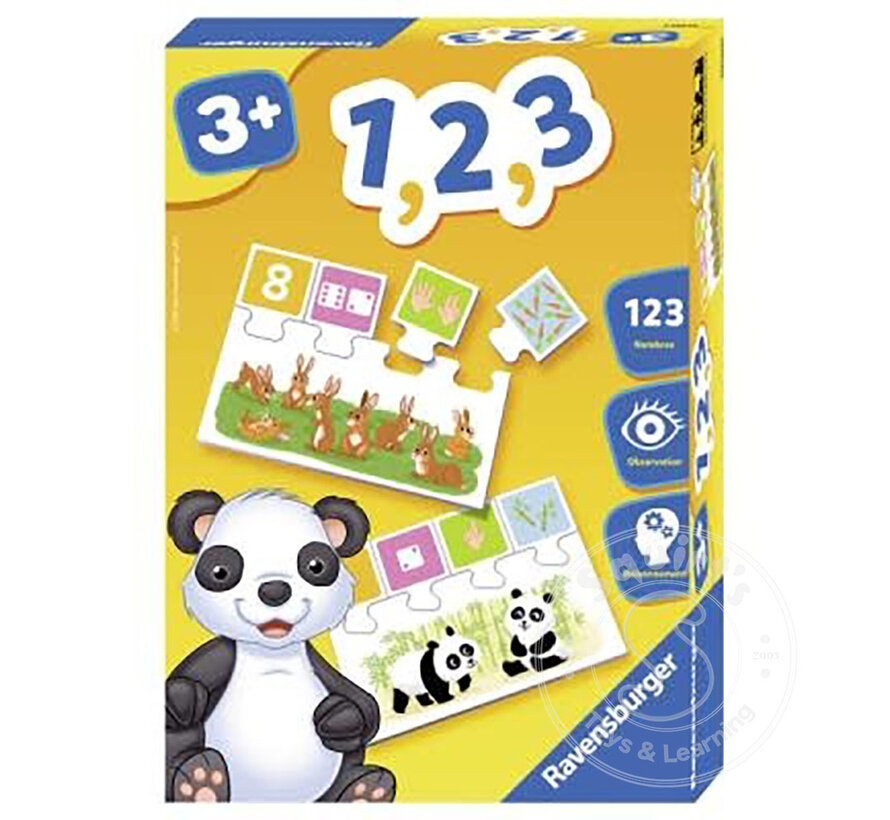 1,2,3  (compter en  francais)