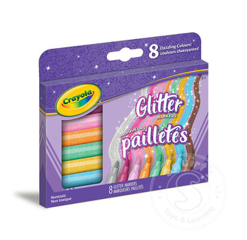 Crayola Crayola 8 Glitter Markers