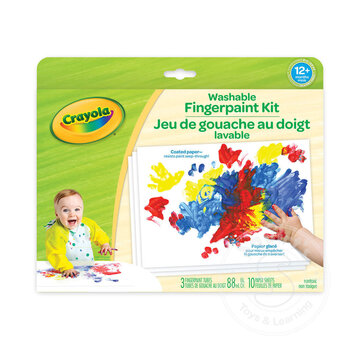 Crayola Crayola Washable Fingerpaint Kit