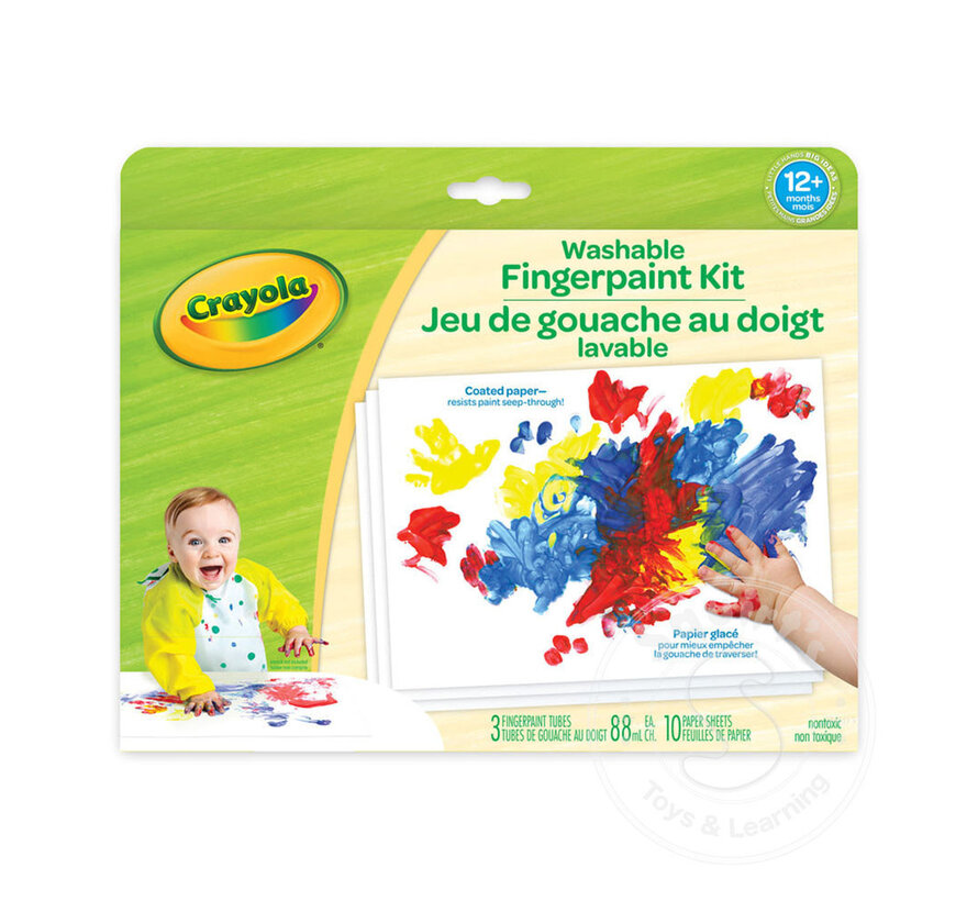 Crayola Washable Fingerpaint Kit