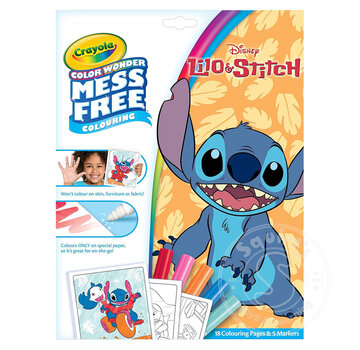 Crayola Crayola Color Wonder Mess Free Colouring - Lilo & Stitch