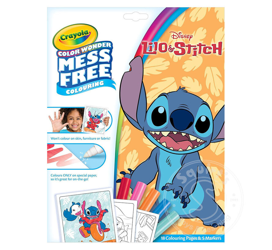 Crayola Color Wonder Mess Free Colouring - Lilo & Stitch
