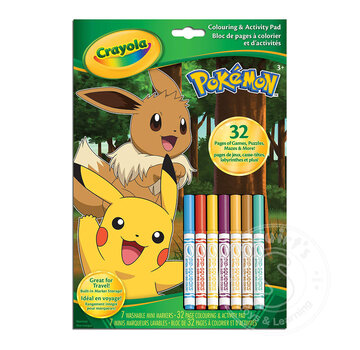 Crayola Crayola Colouring & Activity Pads - Pokemon