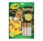 Crayola Colouring & Activity Pads - Pokemon