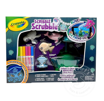 Crayola Crayola Scribble Scrubbie Ocean Pets: Lagoon Tub Set