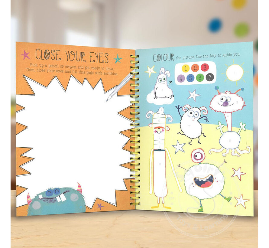 Very Hungry Worry Monster Mindful Journal