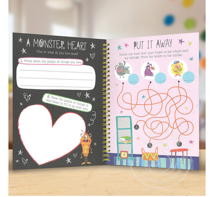 Very Hungry Worry Monster Mindful Journal