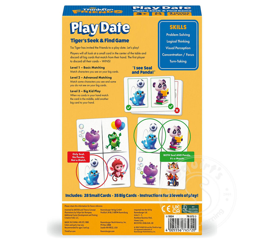 ThinkFun Friends: Play Date