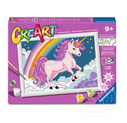 Ravensburger CreArt Paint by Numbers - Pink Unicorn