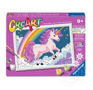 Ravensburger CreArt Paint by Numbers - Pink Unicorn